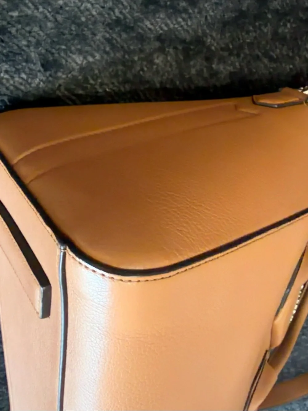 NWT Givenchy Tan Leather Satchel with Detachable Strap